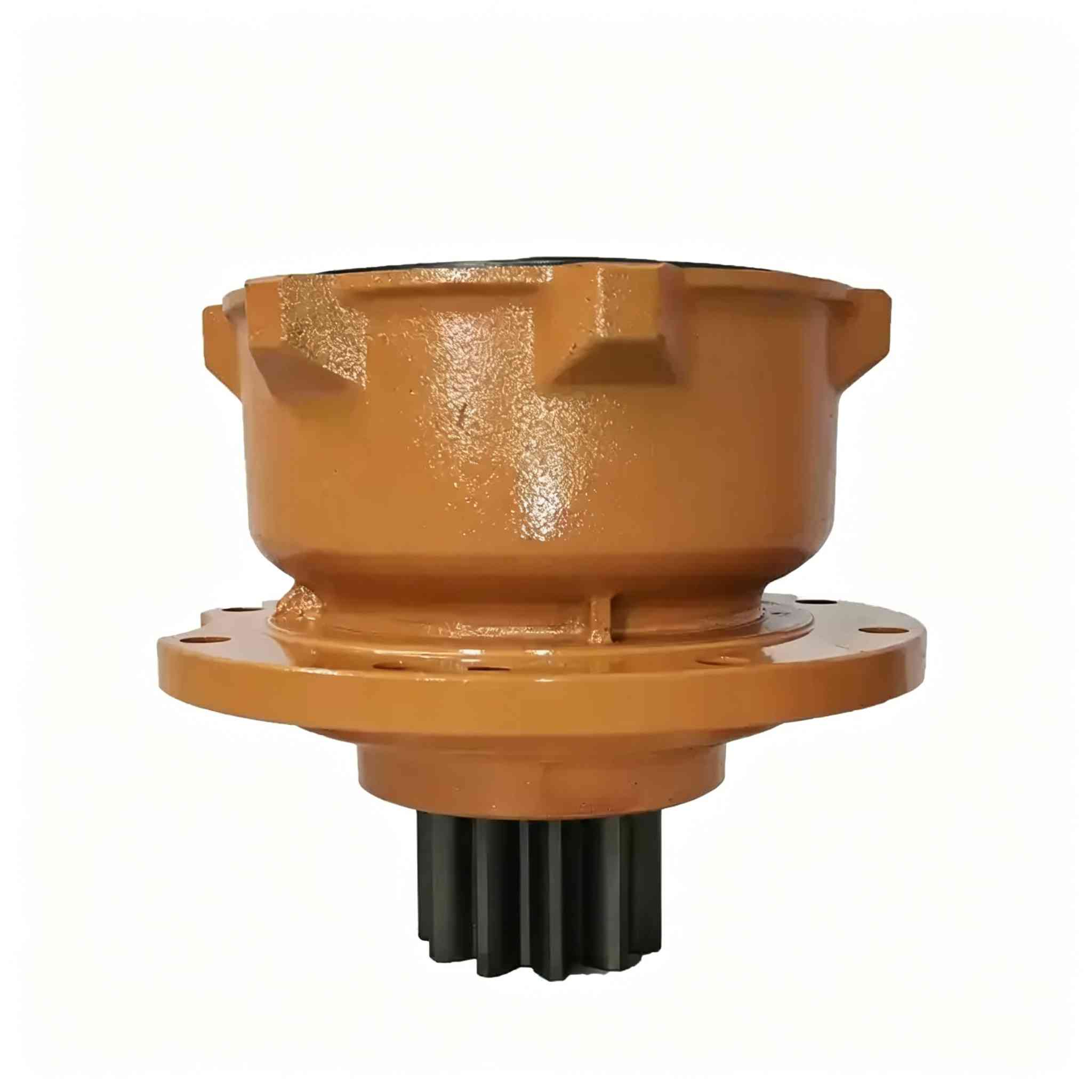 Excavator parts compatible with Caterpillar E305.5 rotary gearbox reducer assembly, shaft 11 teeth