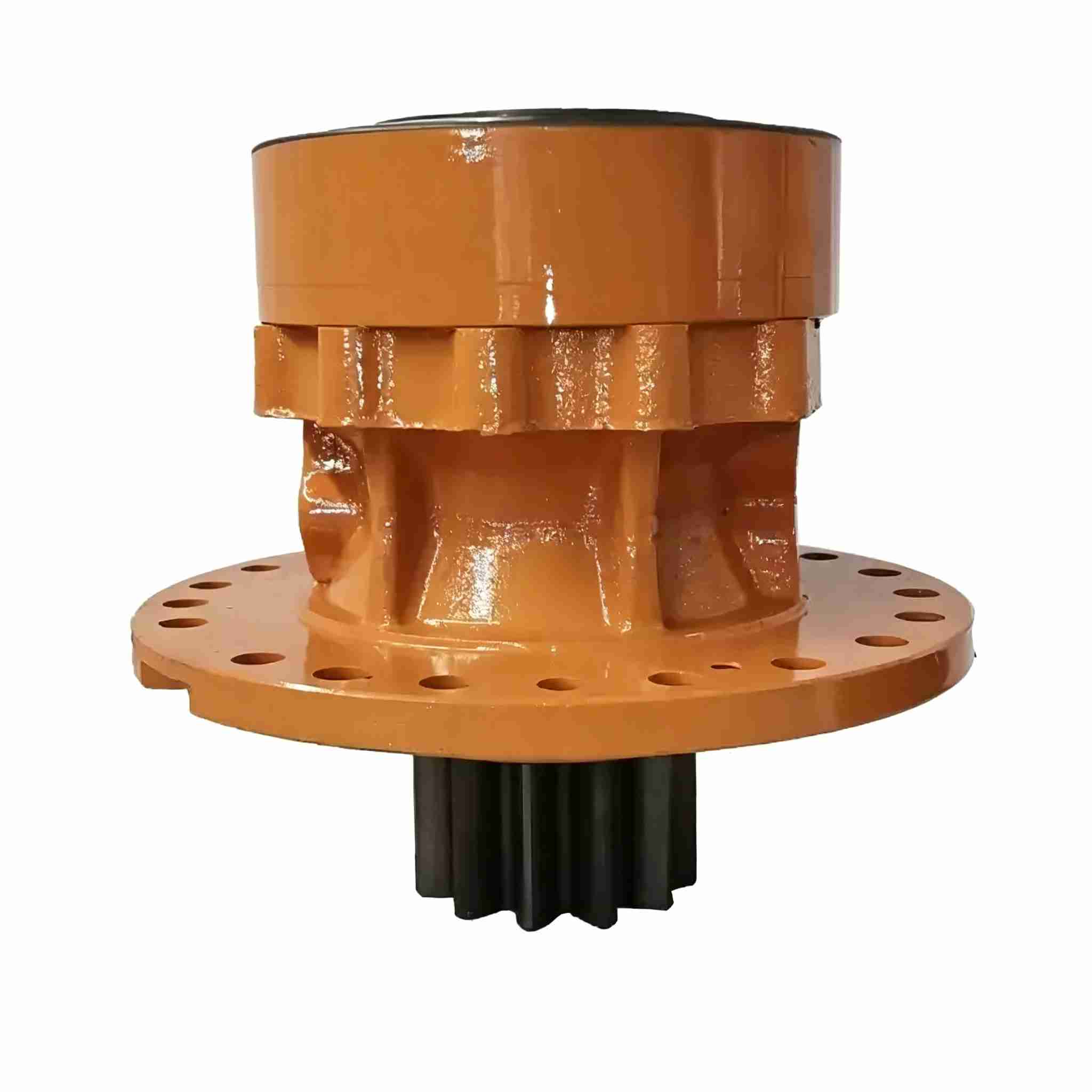 Excavator parts Caterpillar E307V1 V2 rotary gearbox reducer assembly, vertical shaft 12-tooth
