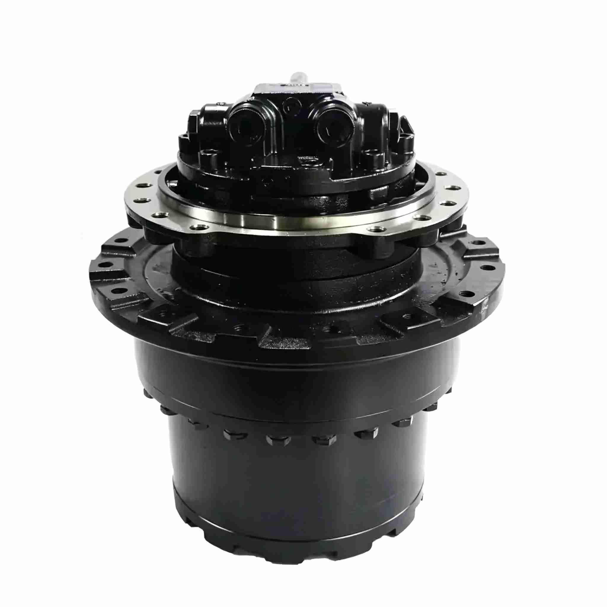 Excavator parts Hitachi ZX230-6 hydraulic travel motor, gearbox, travel gearbox, and travel reducer assembly.