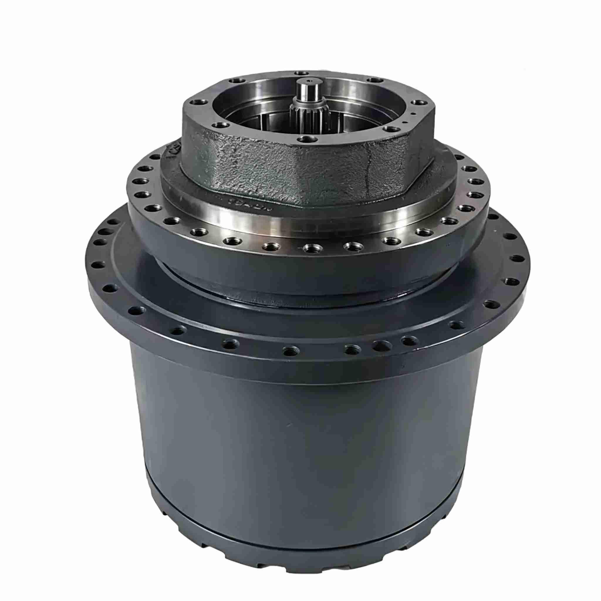 Kobelco SK200-8 and SK210-8 excavators Travel gearbox reducer assembly (upper hole 30mm, lower hole 26mm).