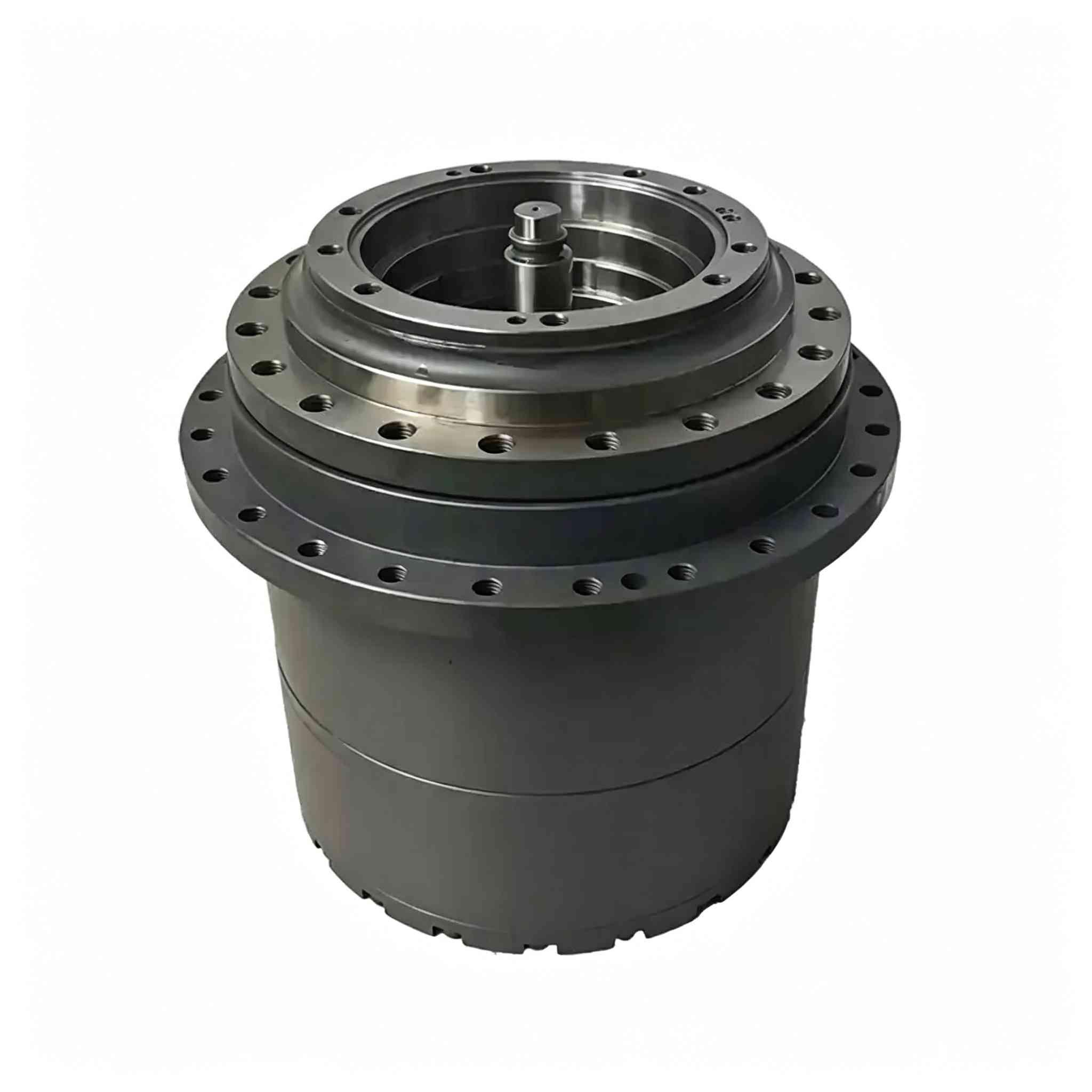 Excavator parts: Daewoo DH258, Doosan DX260LC travel gearbox assembly, upper hole 20, lower hole 26.