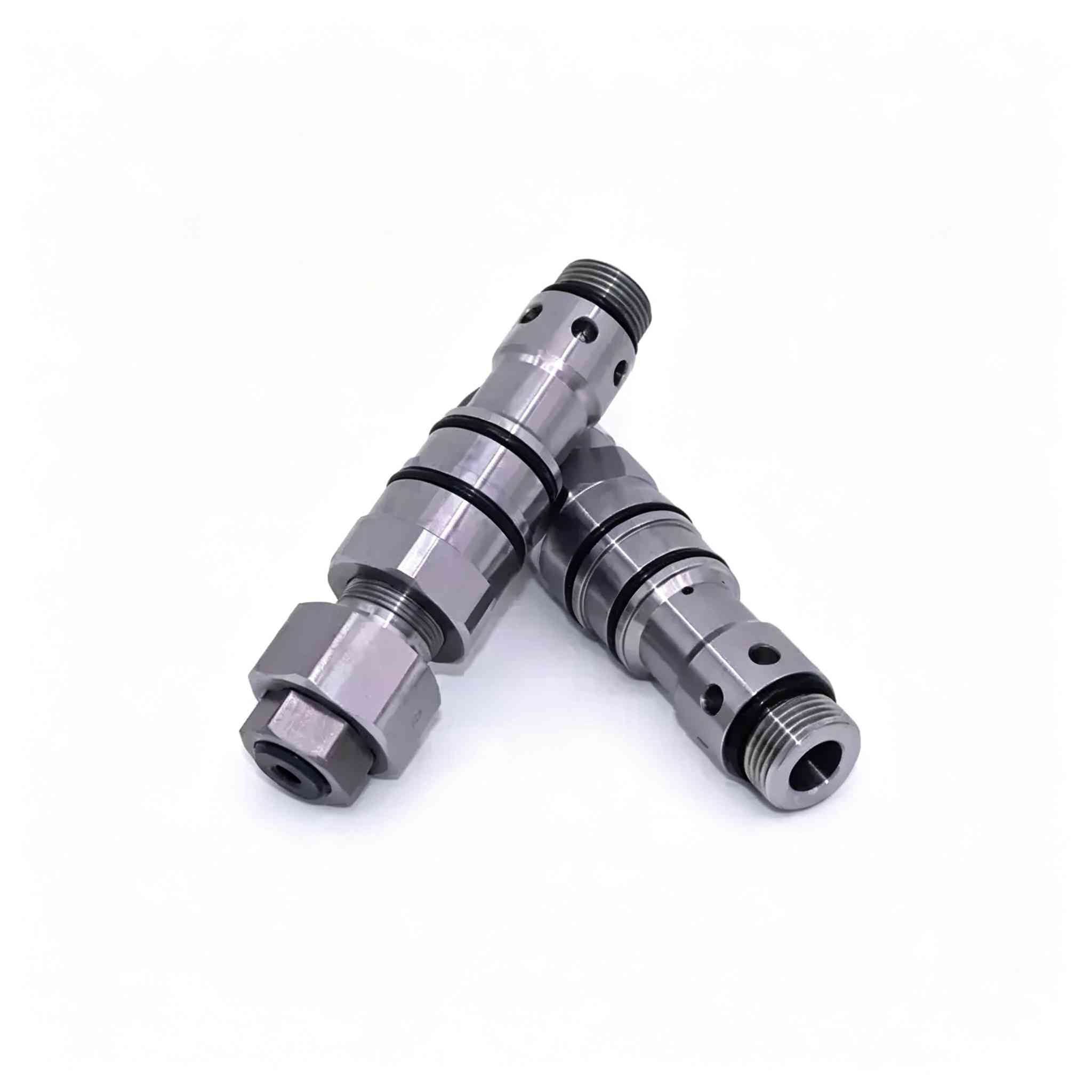 Excavators compatible with Caterpillar E320B/330B/320D/329D main relief valve and flow control valve