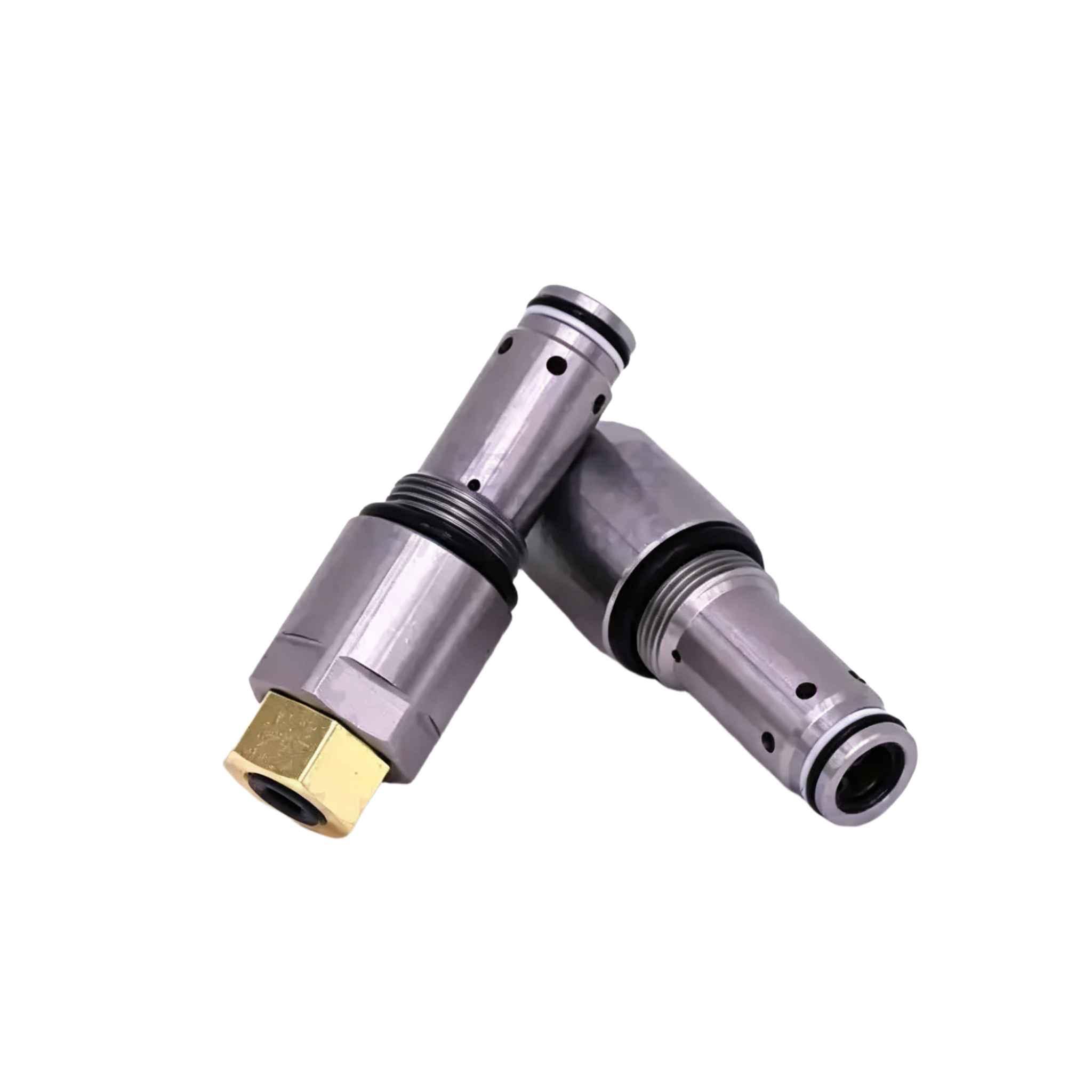 Excavator, Komatsu PC60-5-6-7/PC70/PC200-6, secondary relief valve, main relief valve, main gun.