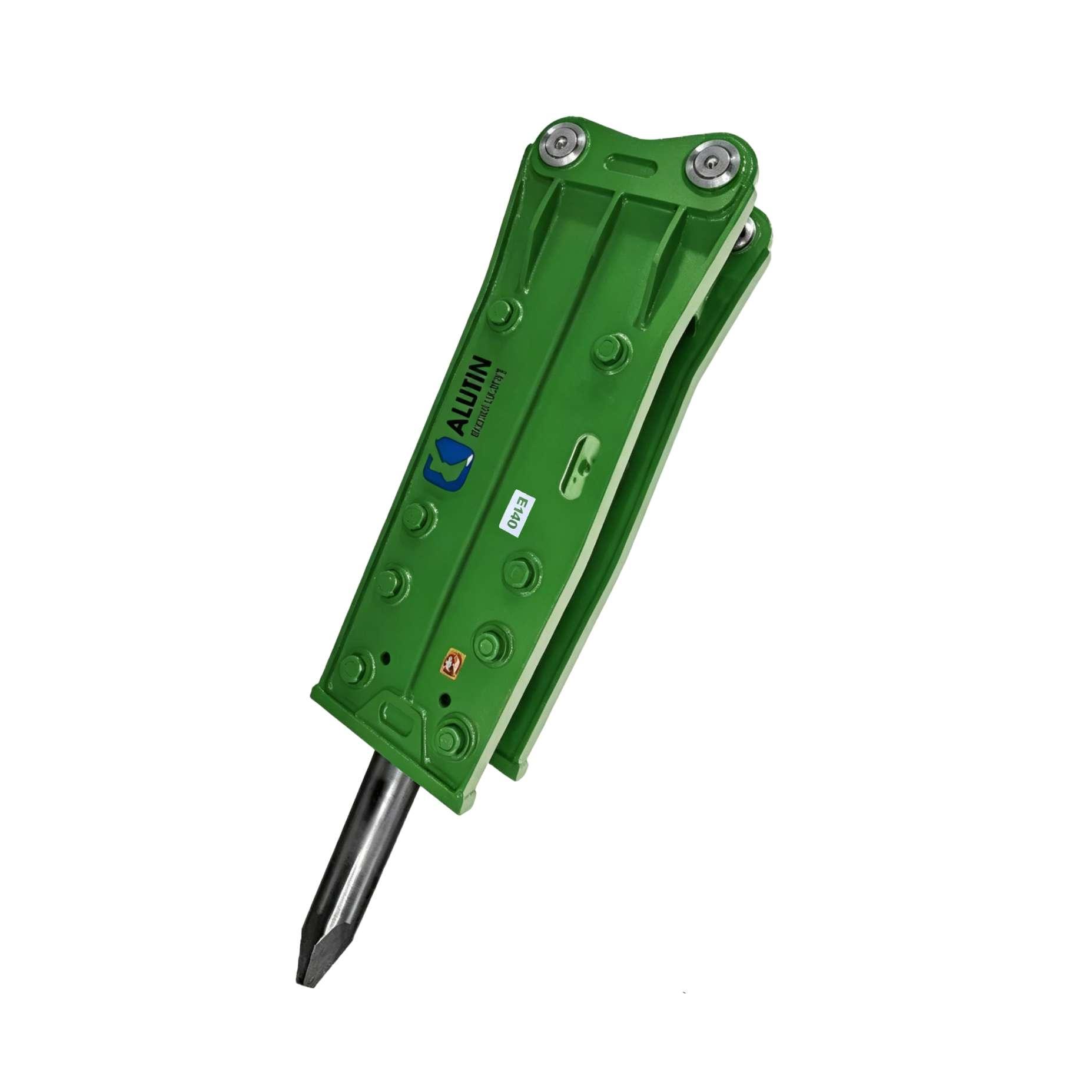 E140 excavator breaker hammer, hydraulic cannon head, right-angle breaker.