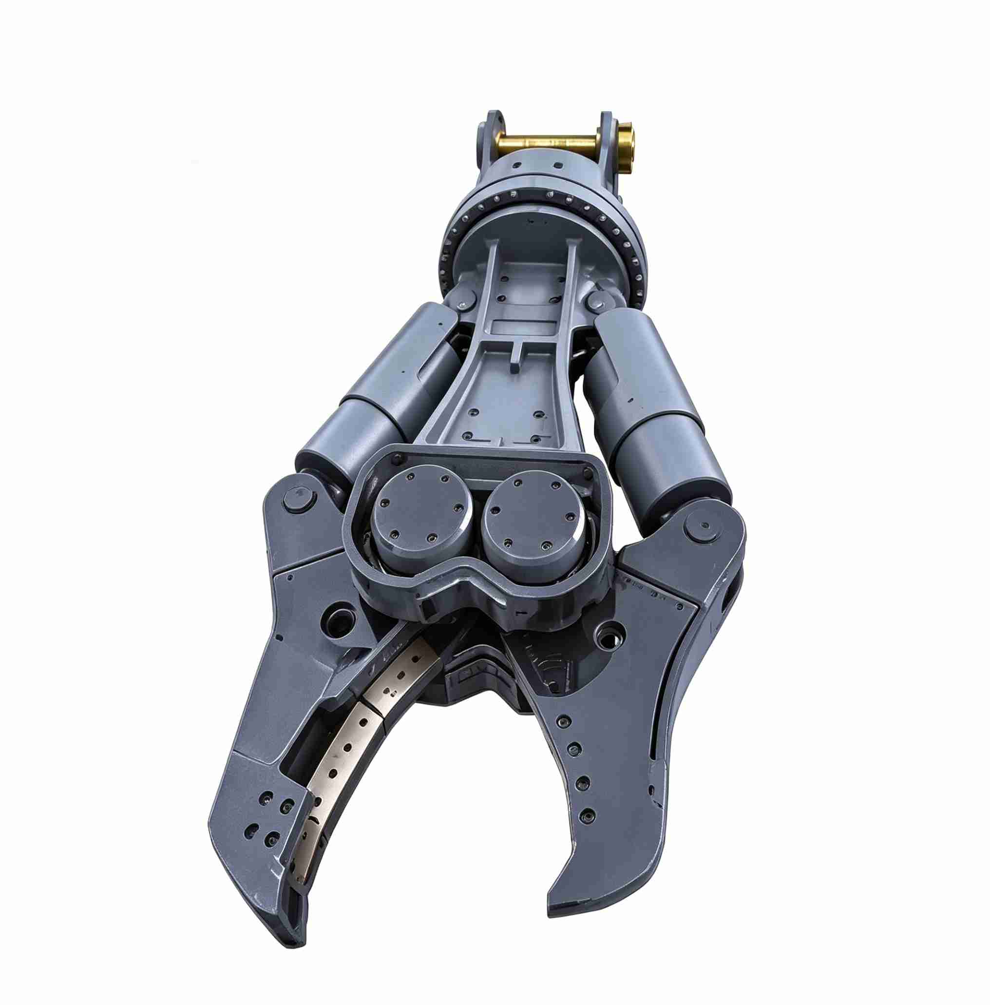 Excavator hydraulic shears for scrap steel processing, heavy-duty bamboo cutters, bamboo felling shears, shrub shears