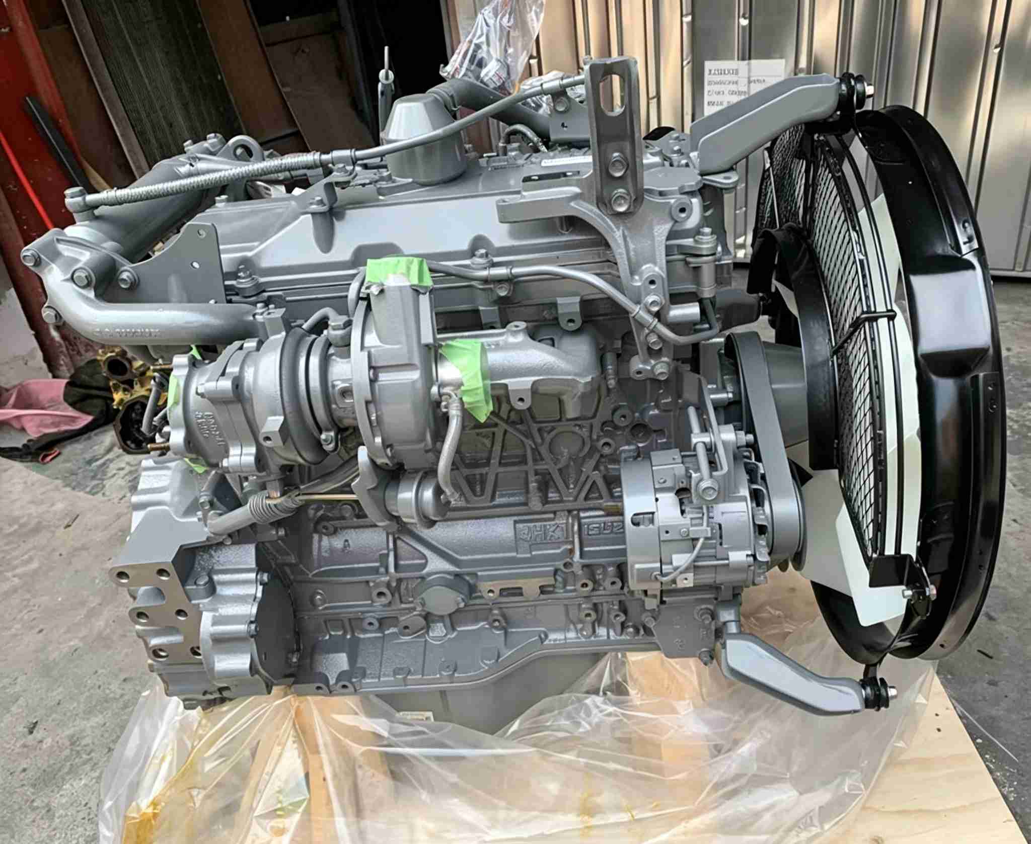 Excavator Hitachi 200 210 230 240 250 270-3 engine assembly, Isuzu 4HK1 parts