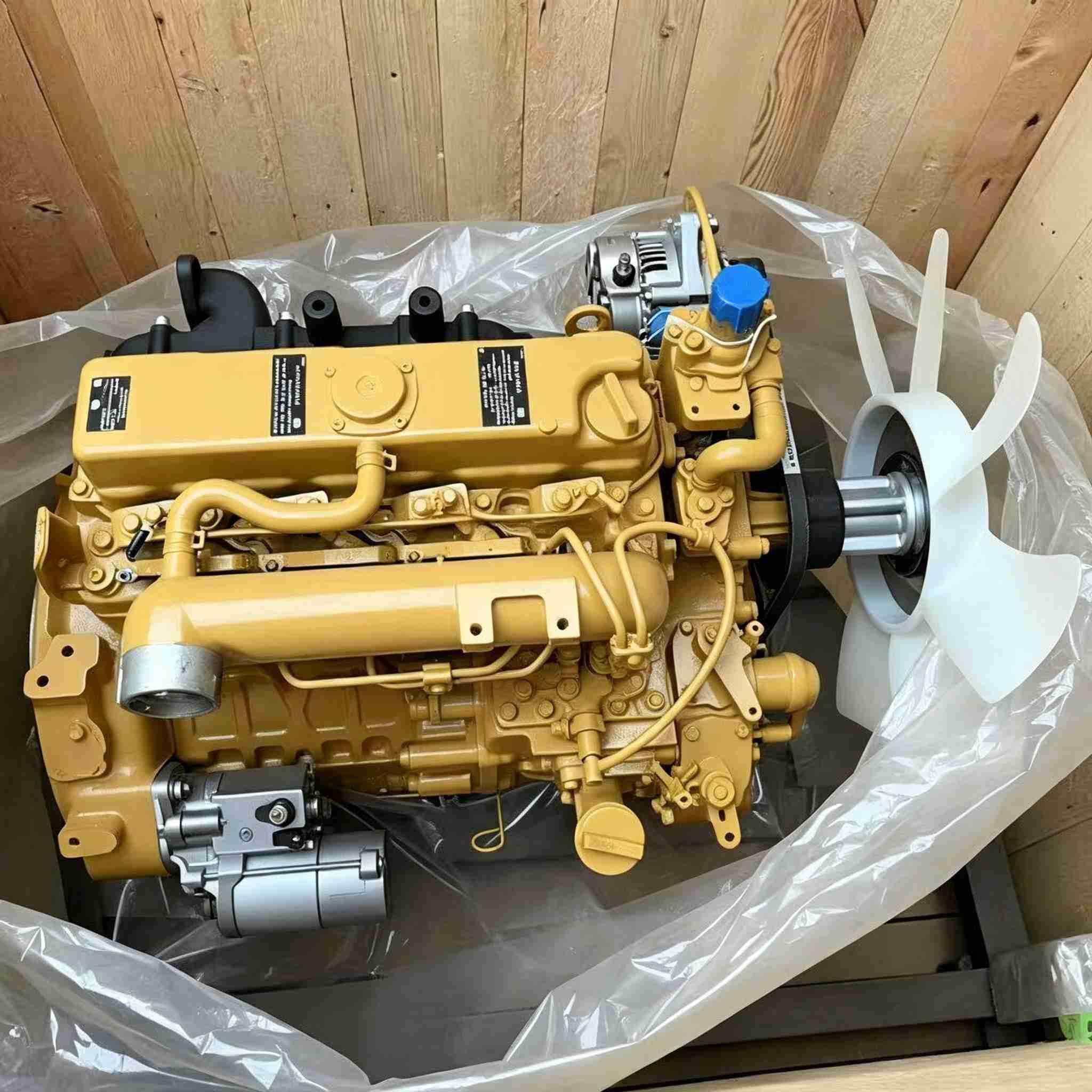Original imported parts for the C2.4 engine assembly of Caterpillar CAT305, 305.5E2, 306, and 307E excavators.