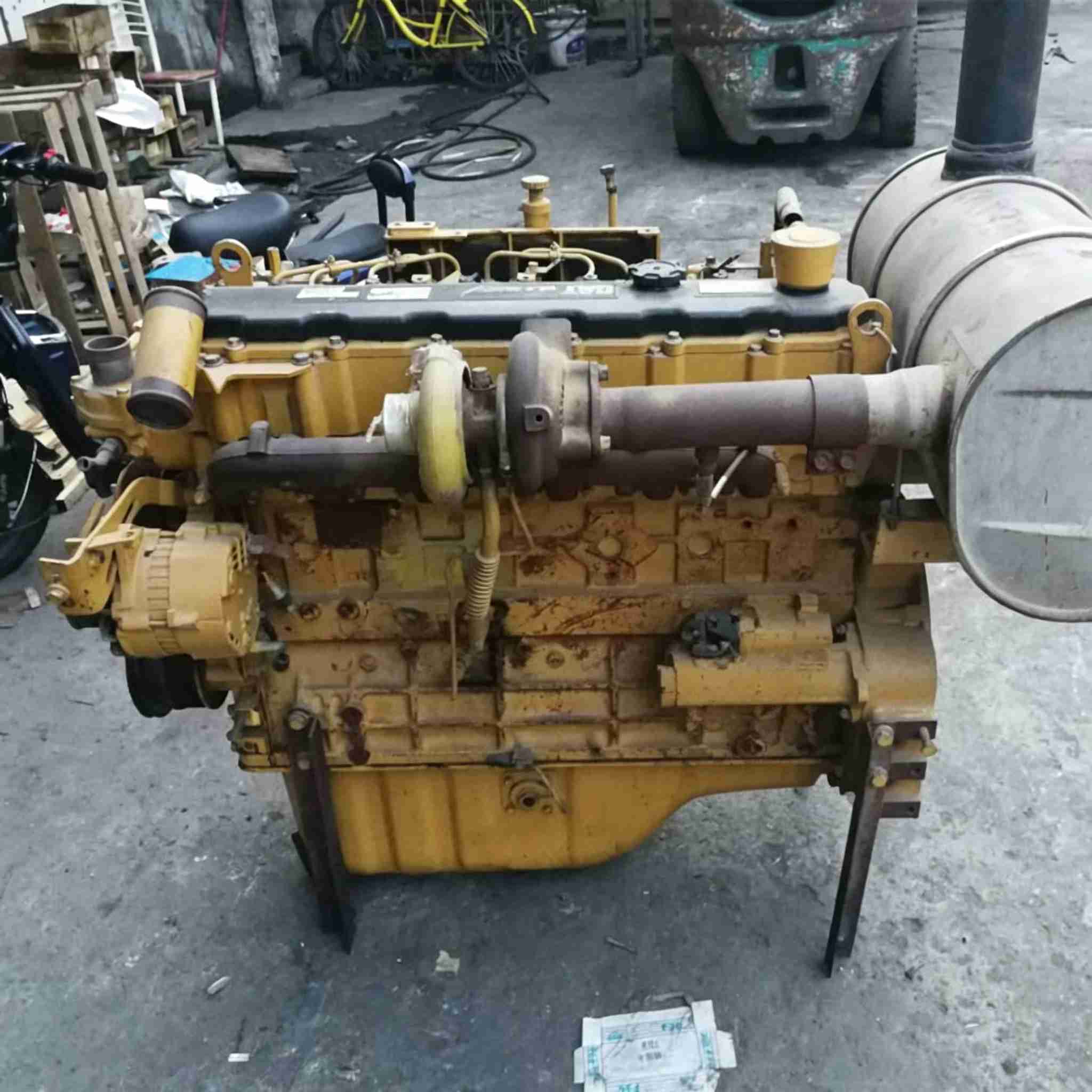 Suitable for Caterpillar E320D engine assembly, C6.4 engine assembly, engine assembly, excavator engine assembly