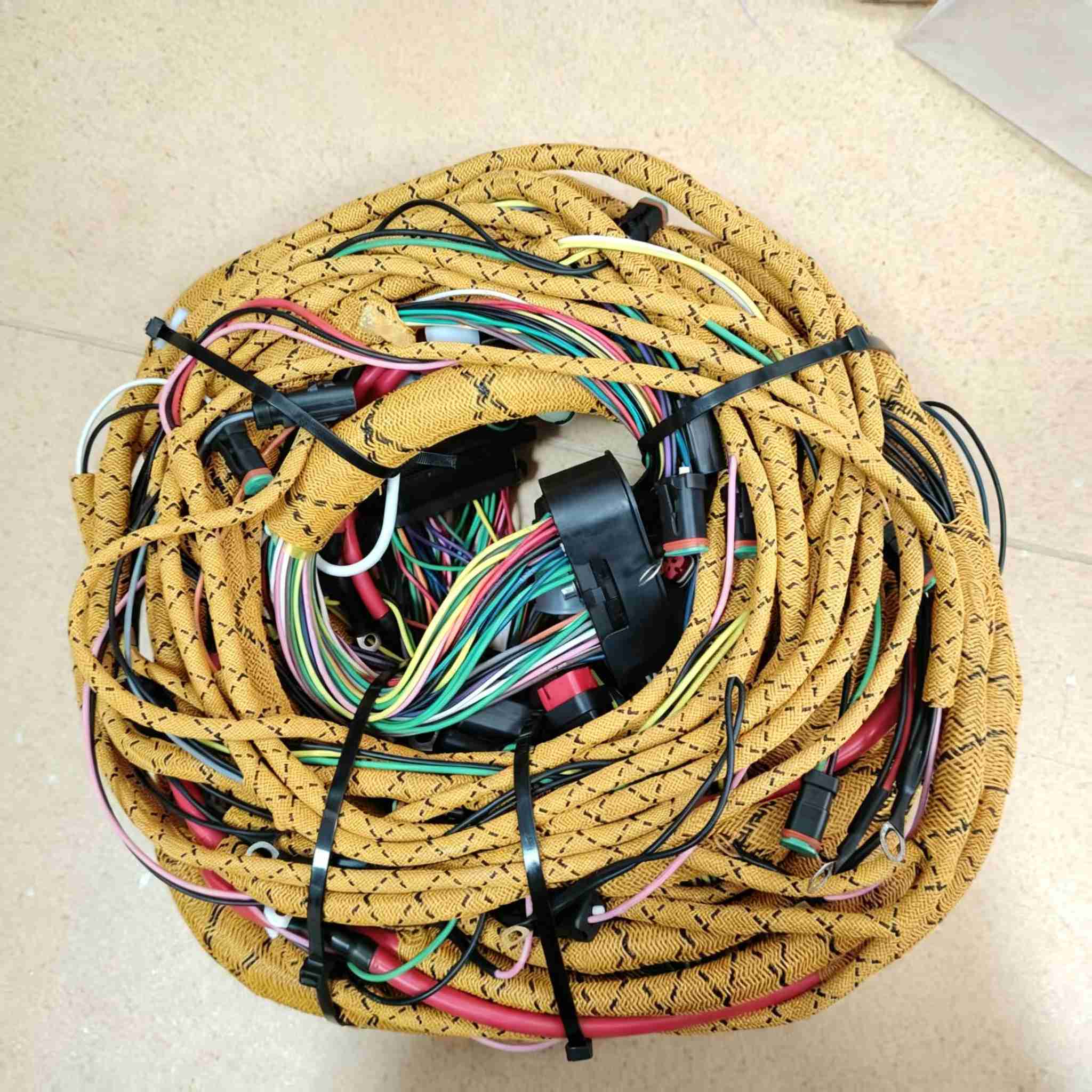 Wiring harness for Caterpillar 320D 323DL C6.4 306-8777 hydraulic excavator chassis