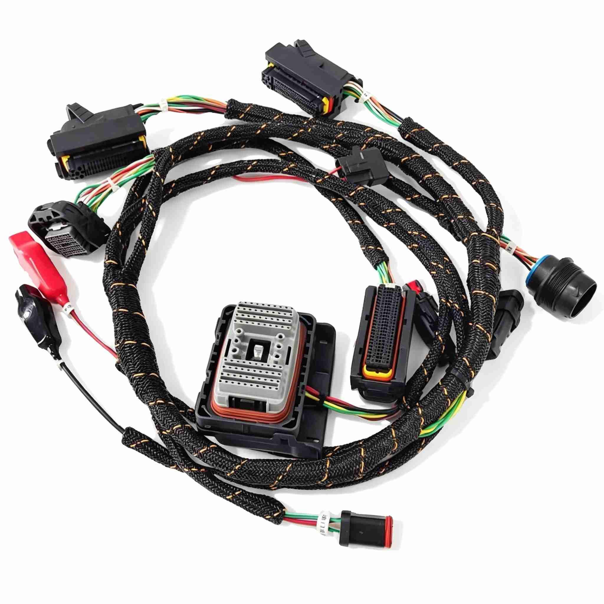 Caterpillar 320GC test cable, 336 start cable, ECU rewriting cable, universal for CAT excavator wiring harnesses.