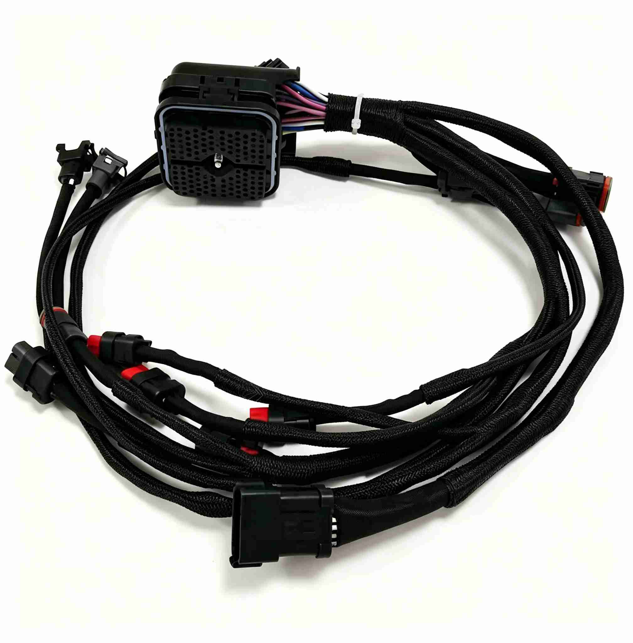 Excavator parts Caterpillar 329D engine wiring harness C7 engine 381-2499