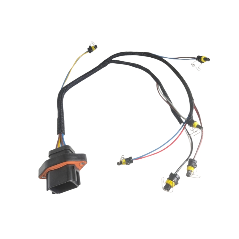 Caterpillar E330D 336D 326D excavator injector wiring harness, C9 engine injector connector 546-2154