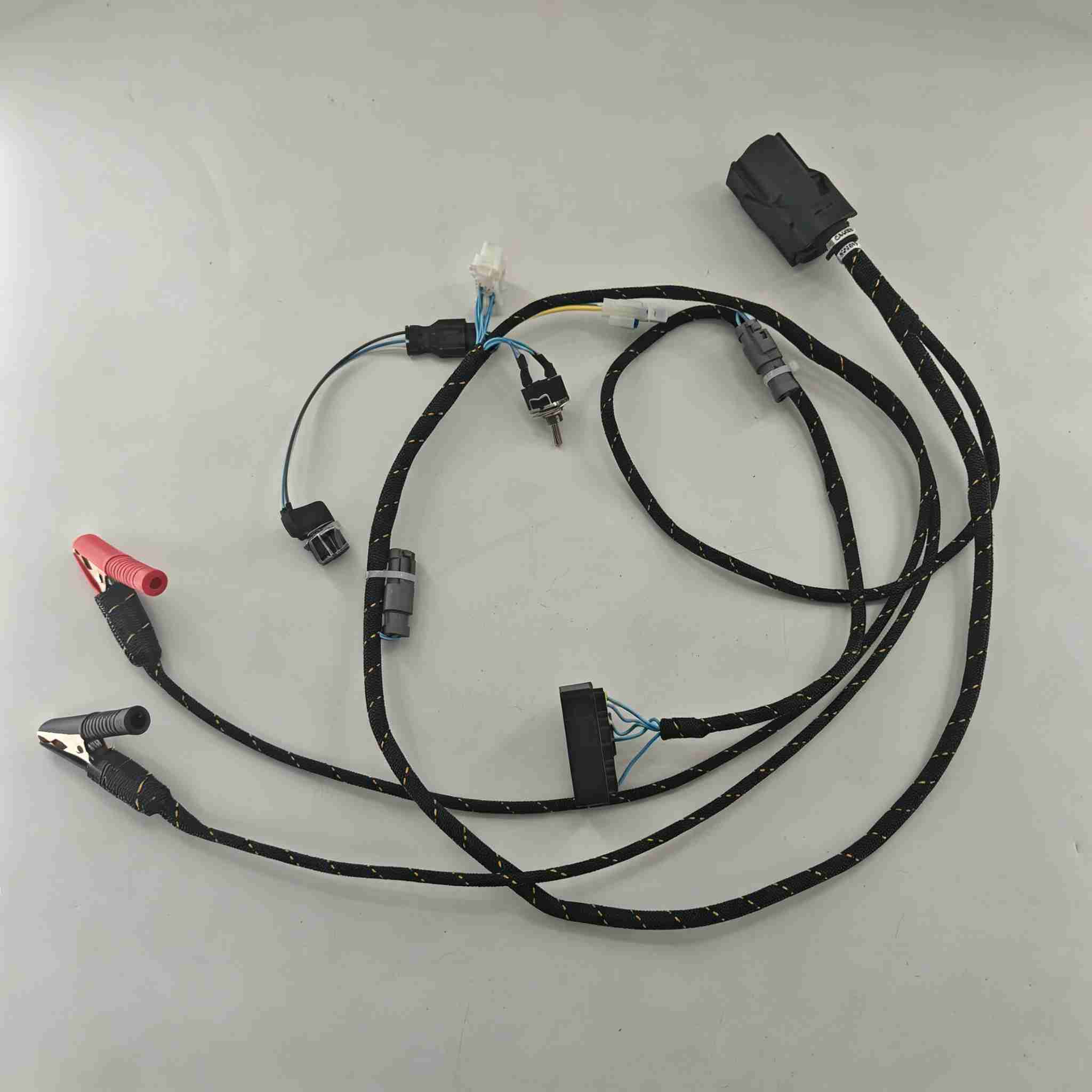 Excavator parts: Hyundai R215VS with anti-theft starter cable